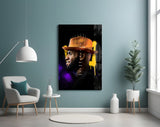King James Glass Wall Art || Designer Collection.