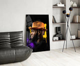King James Glass Wall Art || Designer Collection.