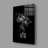 King James Glass Wall Art || Designer Collection.