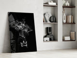King James Glass Wall Art || Designer Collection.