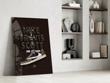 Air Jordan Glass Wall Art || Designer Collection.