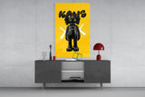 Kaws Glass Wall Art || Designer Collection.