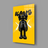 Kaws Glass Wall Art || Designer Collection.