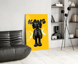 Kaws Glass Wall Art || Designer Collection.
