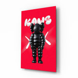 Kaws Glass Wall Art || Designer Collection.