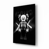 Kaws Glass Wall Art || Designer Collection