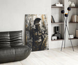 Gladiator Glass Wall Art || Designer Collection.