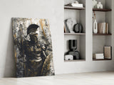 Gladiator Glass Wall Art || Designer Collection.
