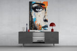 Half Portrait Glass Wall Art || Designer Collection.