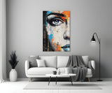Half Portrait Glass Wall Art || Designer Collection.