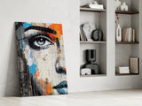 Half Portrait Glass Wall Art || Designer Collection.