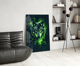 Wolf Glass Wall Art || Designer Collection.