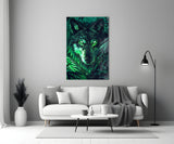 Wolf Glass Wall Art || Designer Collection.