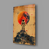 Astronaut Glass Wall Art || Designer Collection.