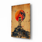 Astronaut Glass Wall Art || Designer Collection.