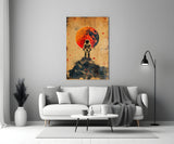 Astronaut Glass Wall Art || Designer Collection.