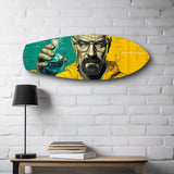 Chemistry Teacher Pop Art Glass Wall Art.