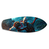 Mythic Warrior Video Game Glass Wall Art.