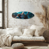 Mythic Warrior Video Game Glass Wall Art.