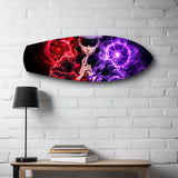 Anime Sorcerer Dual Magic Glass Wall Art.