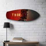 Nordic Hero Movie Poster Glass Wall Art.