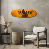 Bat Hero Dark Knight Movie Glass Wall Art.