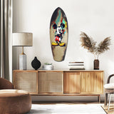 Graffiti Mouse Pop Art Glass Wall Art.