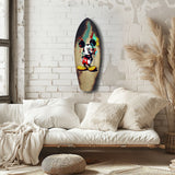 Graffiti Mouse Pop Art Glass Wall Art.