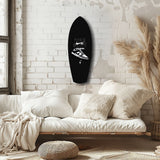 Iconic Black White Sneaker Pop Art Glass Wall Art.