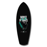 Teal Sole Sneaker Streetwear Pop Art Glass Wall Art.