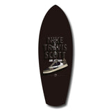 Brown Sneaker Hip Hop Pop Art Glass Wall Art.