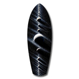 Planet Alignment Cosmos Starfield Glass Wall Art.