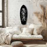 Three Wise Cherubs See Hear Speak No Evil Glass Wall Art.