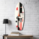 Modern Wave Harmony Glass Wall Art
