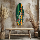 Tableau en verre Tigre dans la Jungle - 90x30 cm