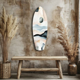 Tableau en verre Voile Abstraite - 90x30 cm