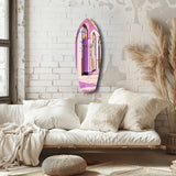 Vintage Melody Box Glass Wall Art
