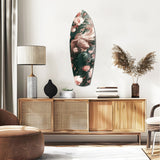 Blooming Breeze Glass Wall Art