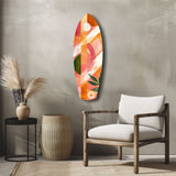Sunset in Motion Glass Wall Art