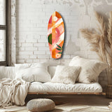 Sunset in Motion Glass Wall Art