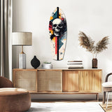 Skull Glass Wall Art