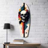 Skull Glass Wall Art