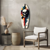 Skull Glass Wall Art