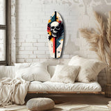 Skull Glass Wall Art