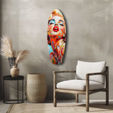 Marilyn Monroe Vintage Dreams Glass Wall Art