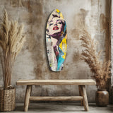 Marilyn Monroe Glass Wall Art