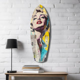 Marilyn Monroe Glass Wall Art