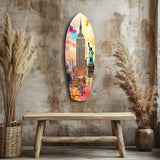 Empire City Glasbild - 90x30 cm