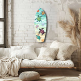 Caretta Caretta Glass Wall Art