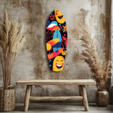 Summer Vibe Glasbild - 90x30 cm